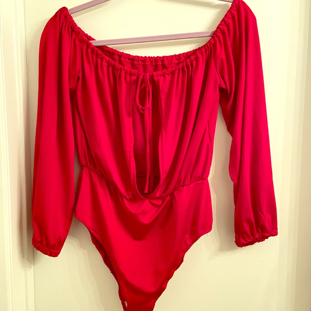 Off-the-Shoulder BodySuit